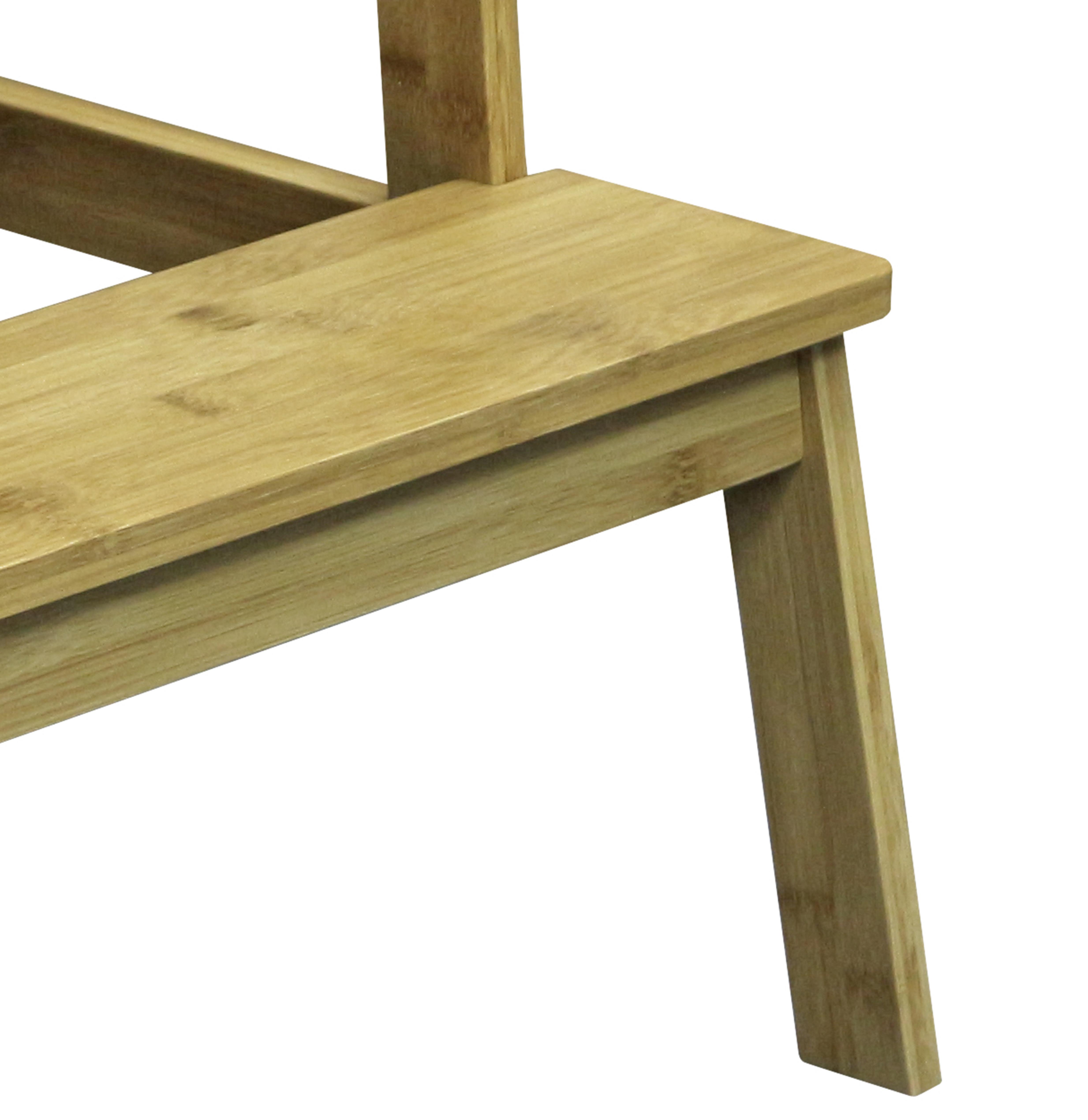 Pručka Peter, Bambus - rjava, Moderno, les (43/47/42,5cm) - Modern Living