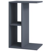 COUCHTISCH NACHTO - Anthrazit, Design, Holzwerkstoff (40/30/63cm) - MID.YOU