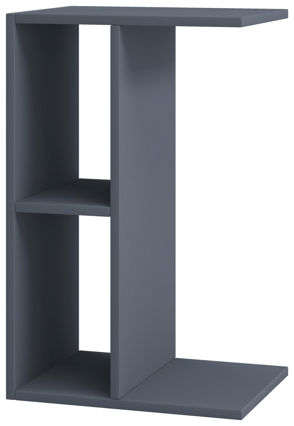 COUCHTISCH NACHTO - Anthrazit, Design, Holzwerkstoff (40/30/63cm) - MID.YOU