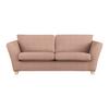 3-Sitzer-Sofa Devado Altrosa - Altrosa/Naturfarben, Holz/Textil (216/70-85/95cm) - Mömax