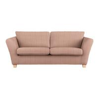 3-Sitzer-Sofa Devado Altrosa - Altrosa/Naturfarben, Holz/Textil (216/70-85/95cm) - Mömax