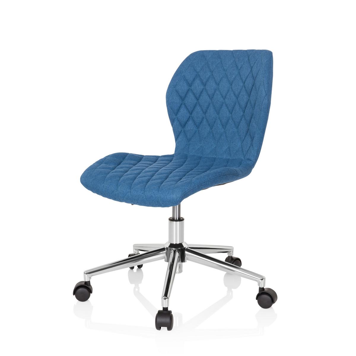 Mladinski Vrtljivi Stol Joy Ii, Modra - modra, Basics, umetna masa/tekstil (47/73-83/43cm) - MID.YOU