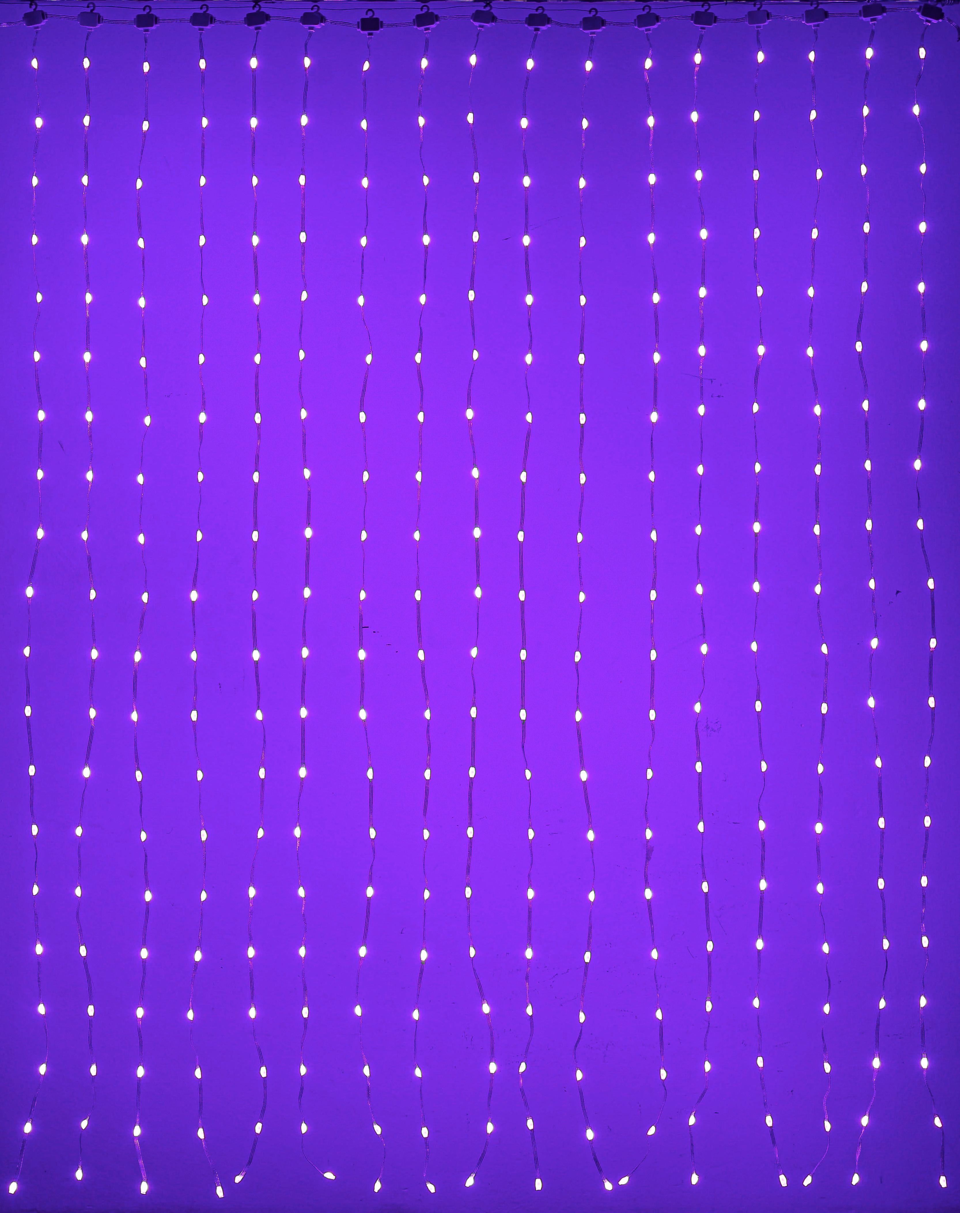 LED-DEKORATIONSLAMPA VORHUN - vit/svart, Klassisk, plast (140/140cm) - Mömax