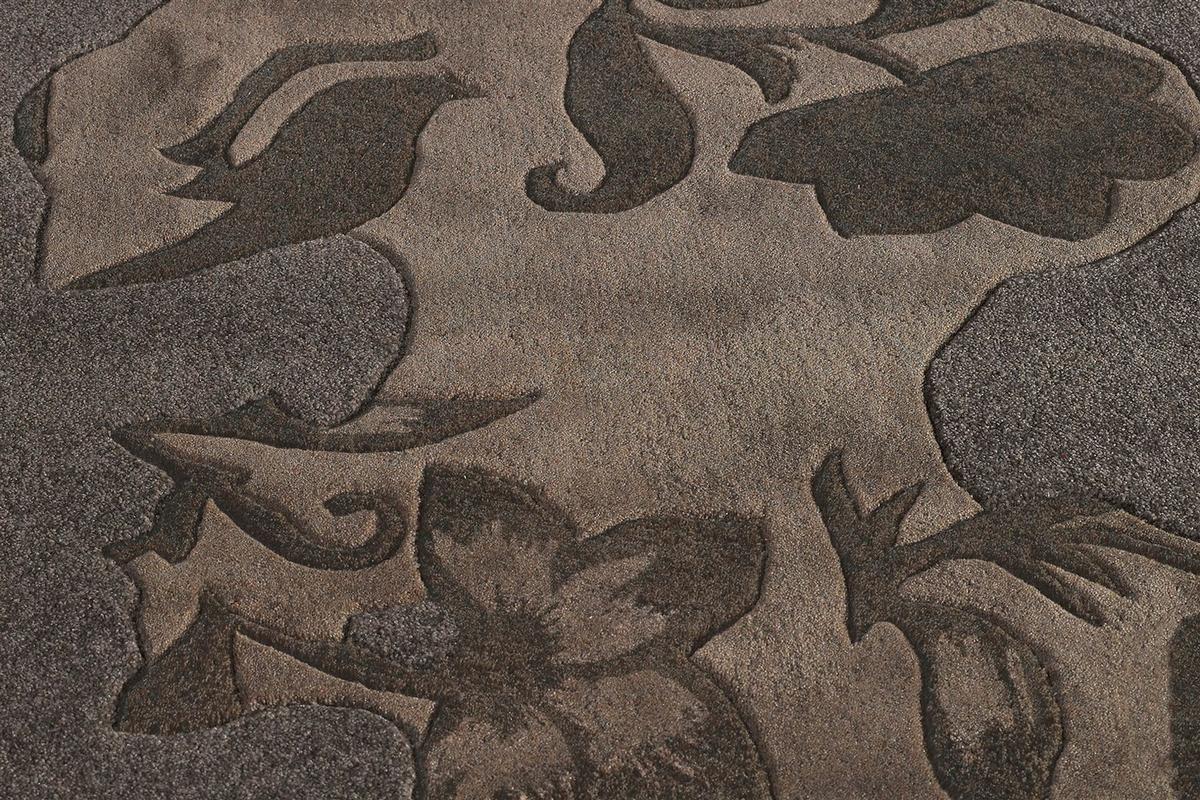 FLACHWEBETEPPICH SPIRIT 7302 TAUPE/GRAU 140X200 - Taupe/Grau, Design, Textil (140/200cm) - Kayoom