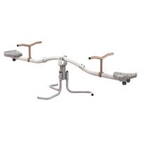 Prevesna Gugalnica Rotating Seesaw - siva/bež, Moderno, kovina/umetna masa (170/45/56cm)