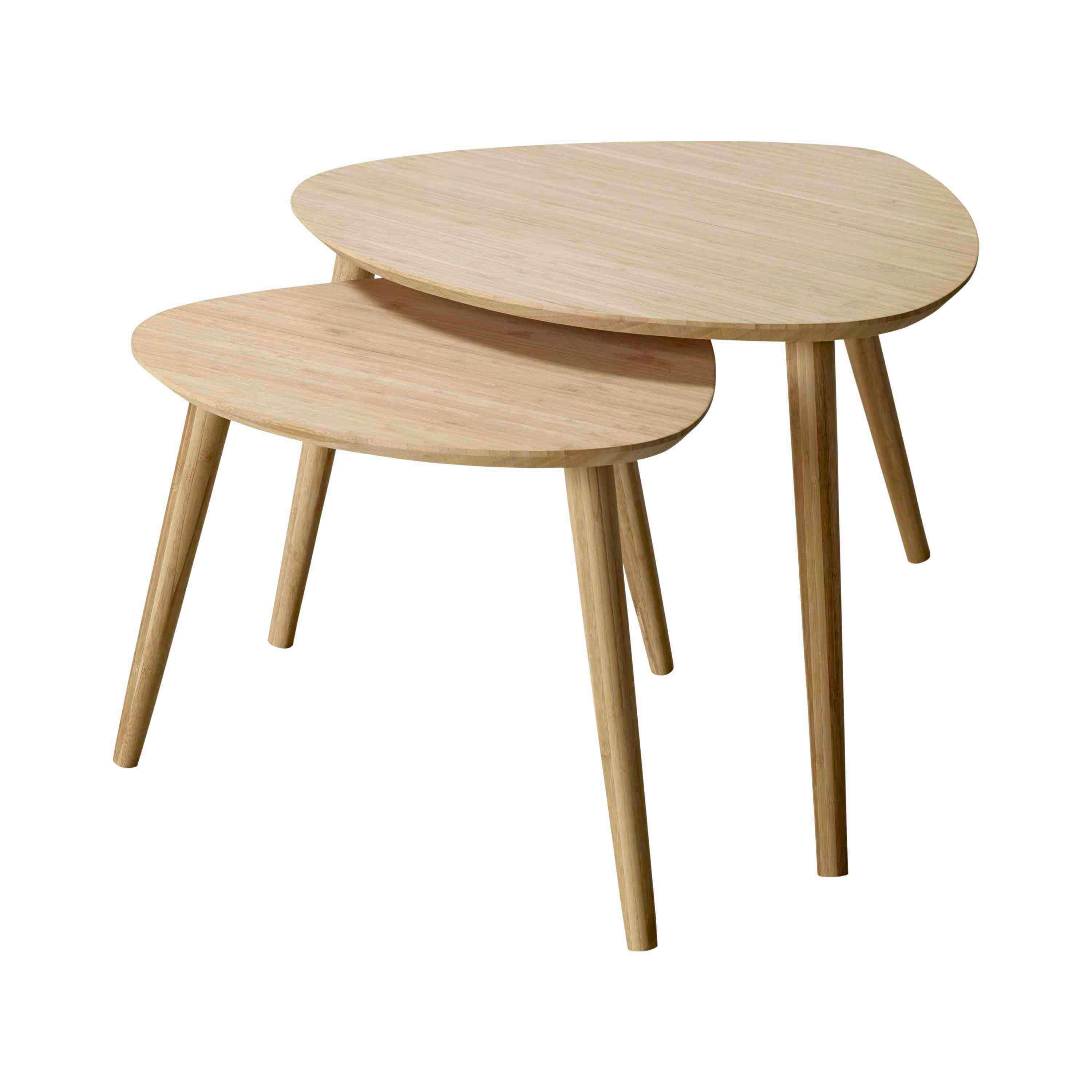 Satztisch Noble 2161302 - Naturfarben, Modern, Holz (68/45/57cm) - MID.YOU