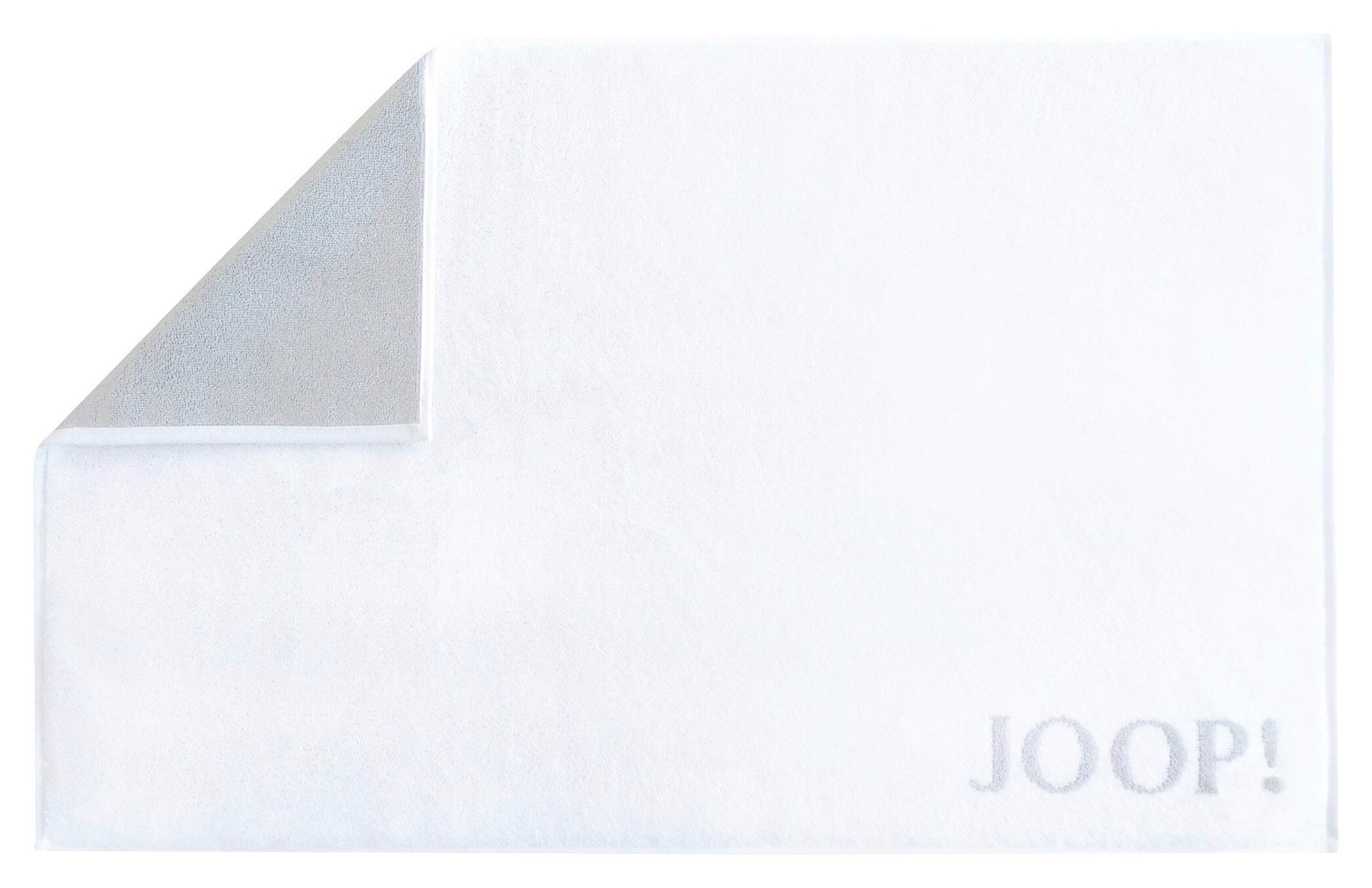 MATA ŁAZIENKOWA JOOP! CLASSIC DOUBLEFACE - jasnoszary/biały, Basics, tkanina (50/80cm) - Joop!