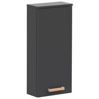 Viseča Omara Duo, Antracit - antracit, Konvencionalno, leseni material (32,7/72,3/16,3cm) - Stylife