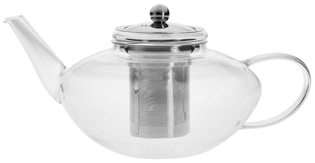 IMBRYK DO HERBATY JR-2501 - przejrzysty, Basics, metal/szkło (1300ml) - Novel