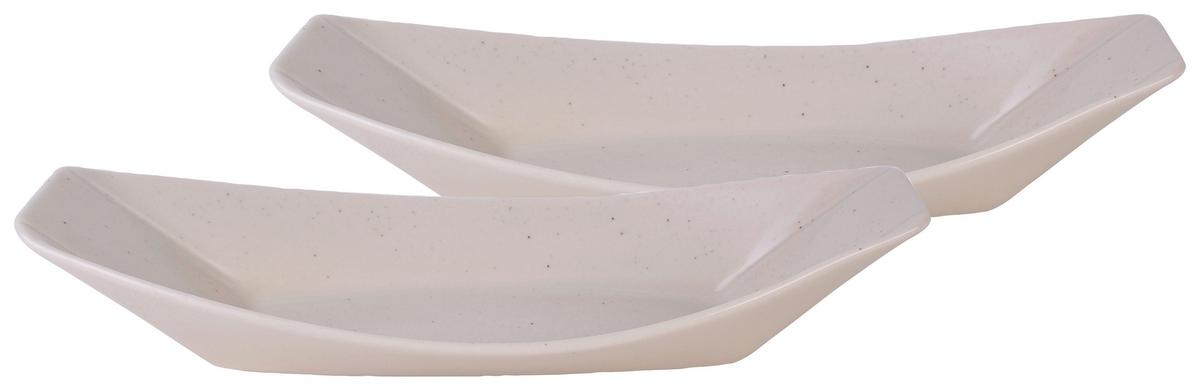Set Posod Street Boat, 2-Delni - krem barve, Basics, keramika (31/12cm) - Creatable