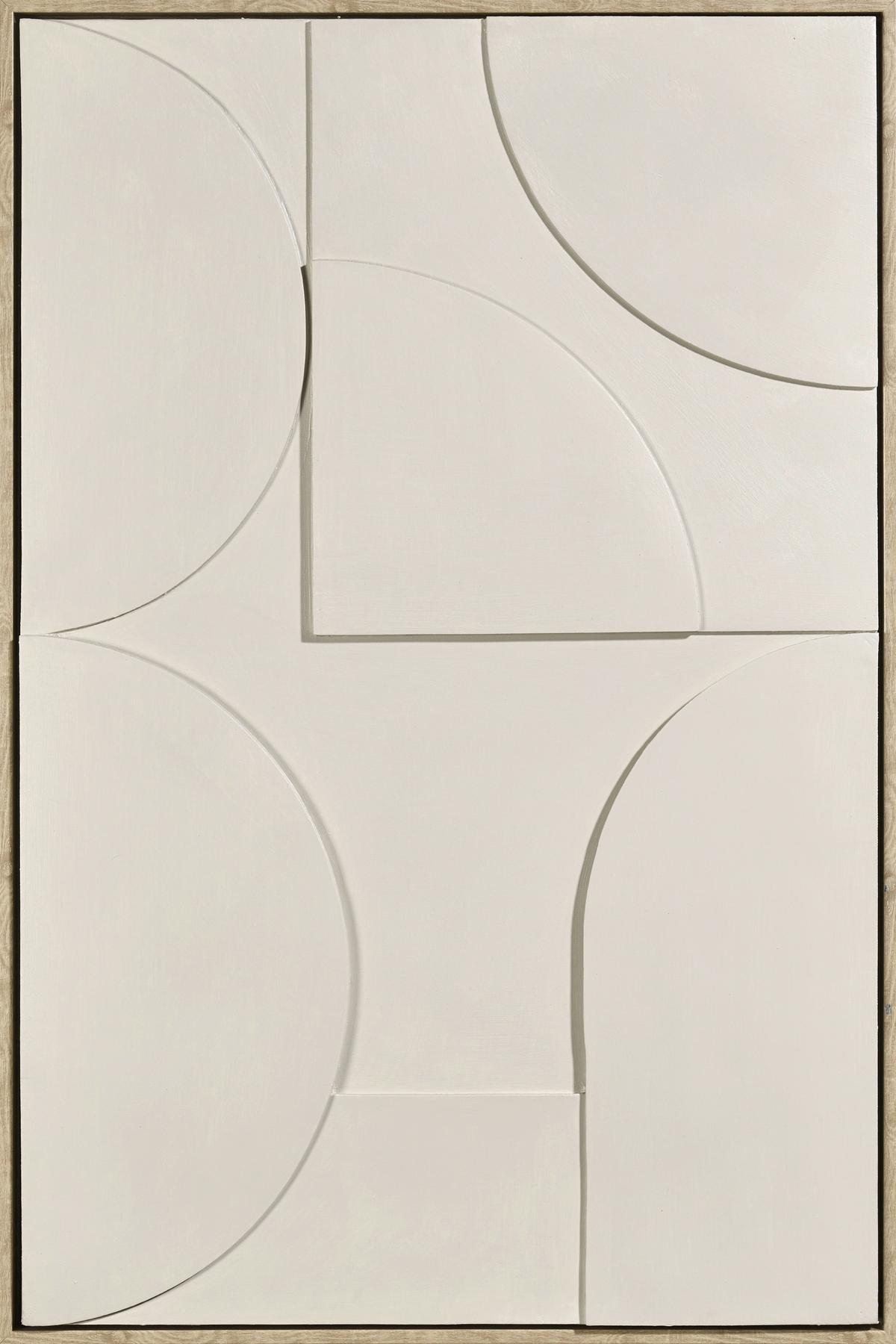 Keilrahmenbild Denise Small Beige ca. 60x90cm - Beige/Naturfarben, Holz/Kunststoff (60/90cm) - Premium Living