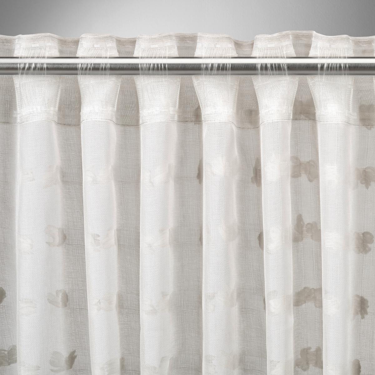 Draperie confecționată Bella - gri deschis, Romantik / Landhaus, textil (140/245cm) - Mömax