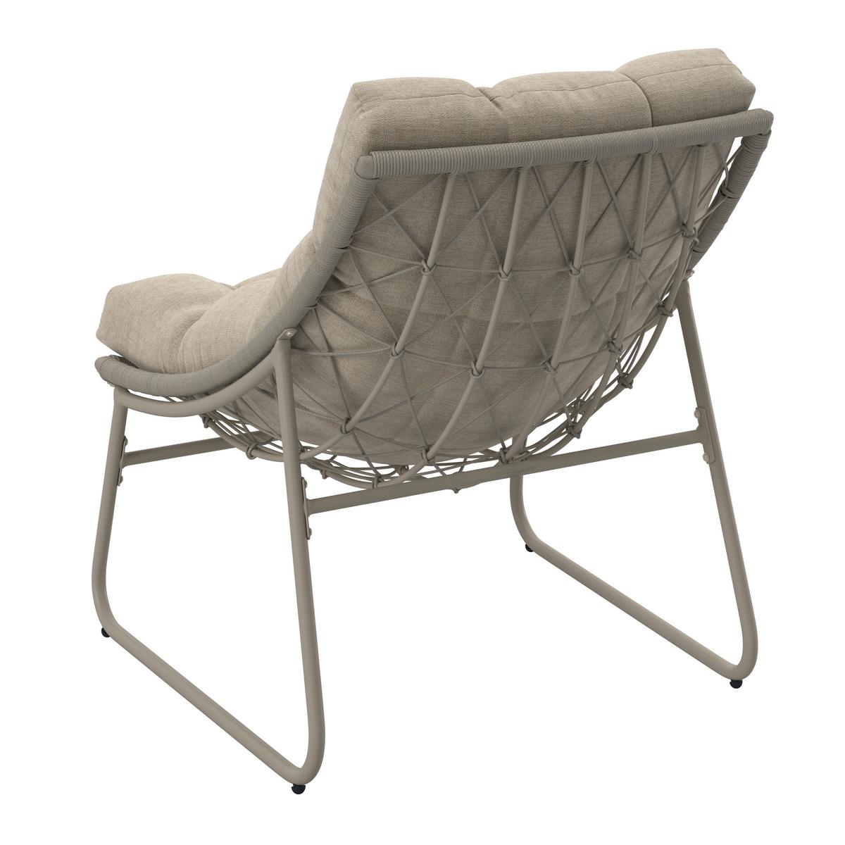 Set balcon Elia - crem, Modern, plastic/metal - Bessagi Garden