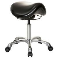 Pisarniški Stolček Ortho Sit, Črna - srebrne barve/črna, Basics, kovina/umetna masa (56/54/56cm) - MID.YOU