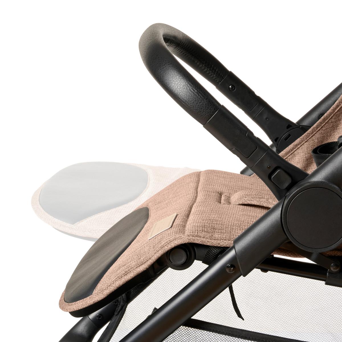 WÓZEK SPACEROWY SMART CRUISER - beżowy/czarny, Trend, tworzywo sztuczne/metal (55/56/107cm) - Jimmylee