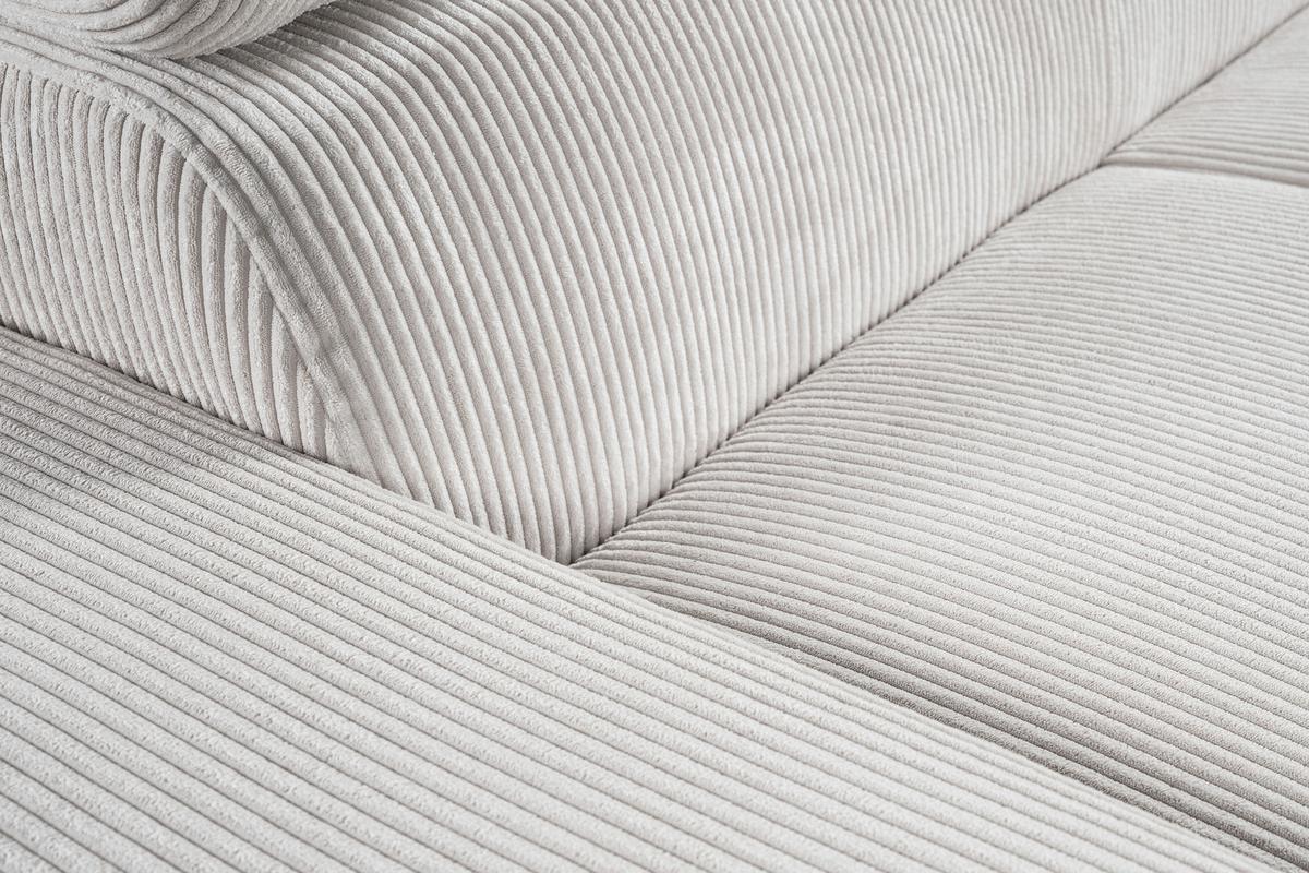 Kotna Sedežna Garnitura Lars, Krem Barva - barve kroma/črna, Basics, umetna masa/tekstil (268/189cm) - Livetastic