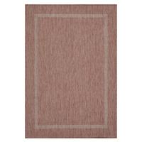 Ravno Tkana Preproga Relax, Rdeča, 120x170cm - rdeča, Basics, tekstil (120/170cm) - Novel