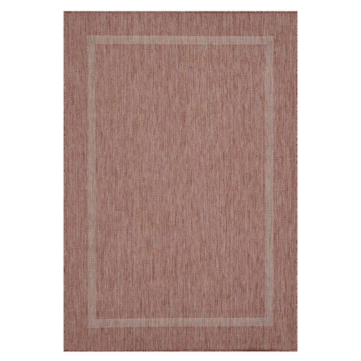 Ravno Tkana Preproga Relax, Rdeča, 120x170cm - rdeča, Basics, tekstil (120/170cm) - Novel