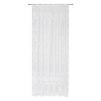 Set 2 draperii confecționate Lene, cca. 140x245 cm - alb, Romantik / Landhaus, textil (140/245cm) - Based