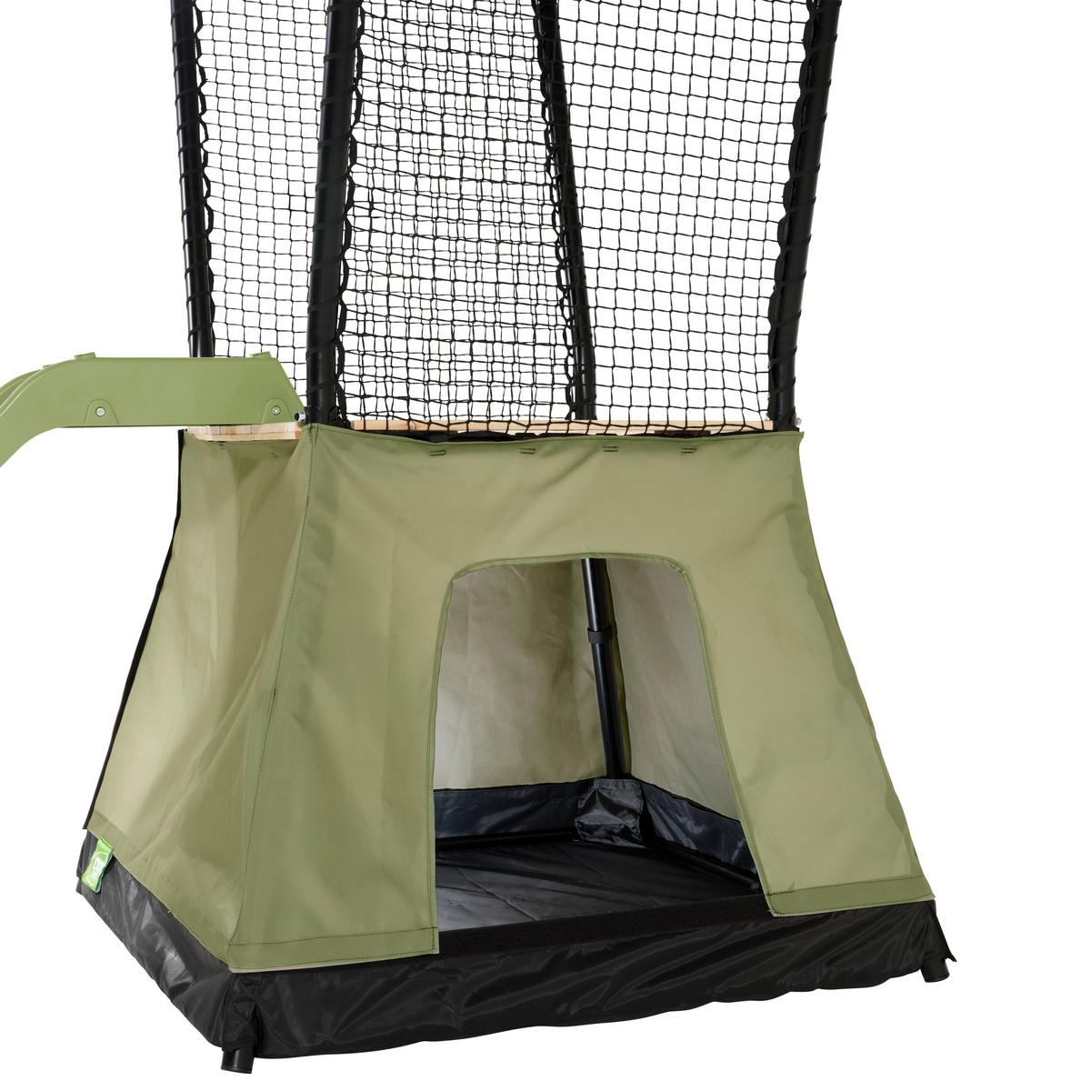 Igralna Hišica Exit Ivy, Zelena - črna/zelena, Konvencionalno, kovina/umetna masa (253/268/216cm) - EXIT Toys