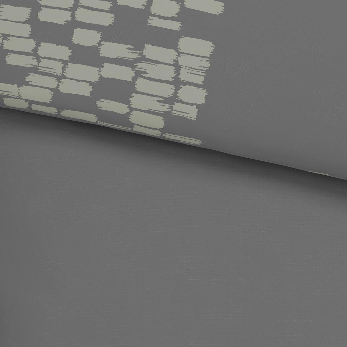 Lenjerie de pat Brush Strokes cca. 200x220/2x50x70 cm - antracit, textil (200/220cm) - Modern Living
