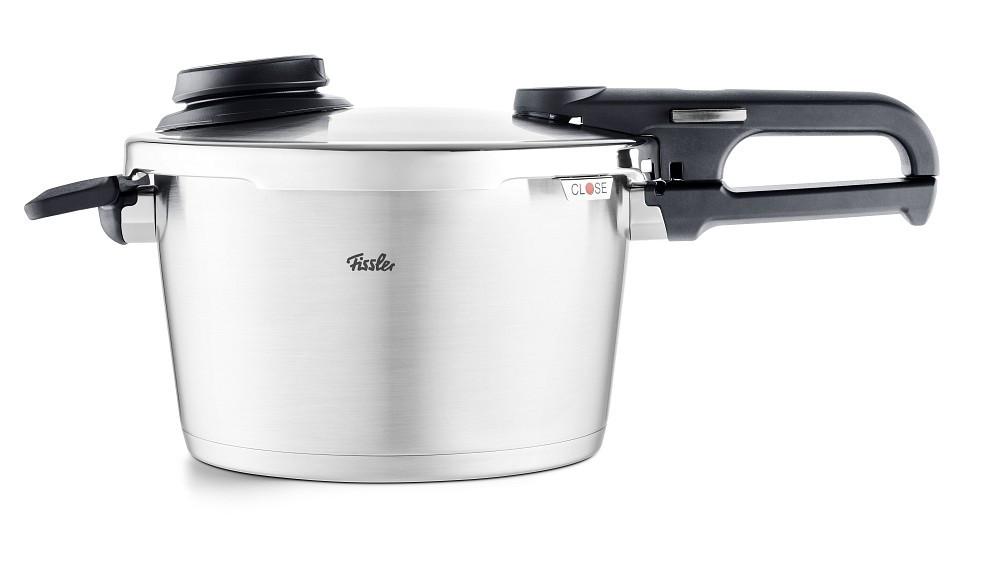 SZYBKOWAR 622-412-04-070/0 FISSLER - kolor srebrny, Basics, metal (22cm) - Fissler