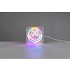 LED-DEKORATIONSLAMPA HELGA - transparent, Modern, metall/plast (14,5/14,5/5cm) - Mömax