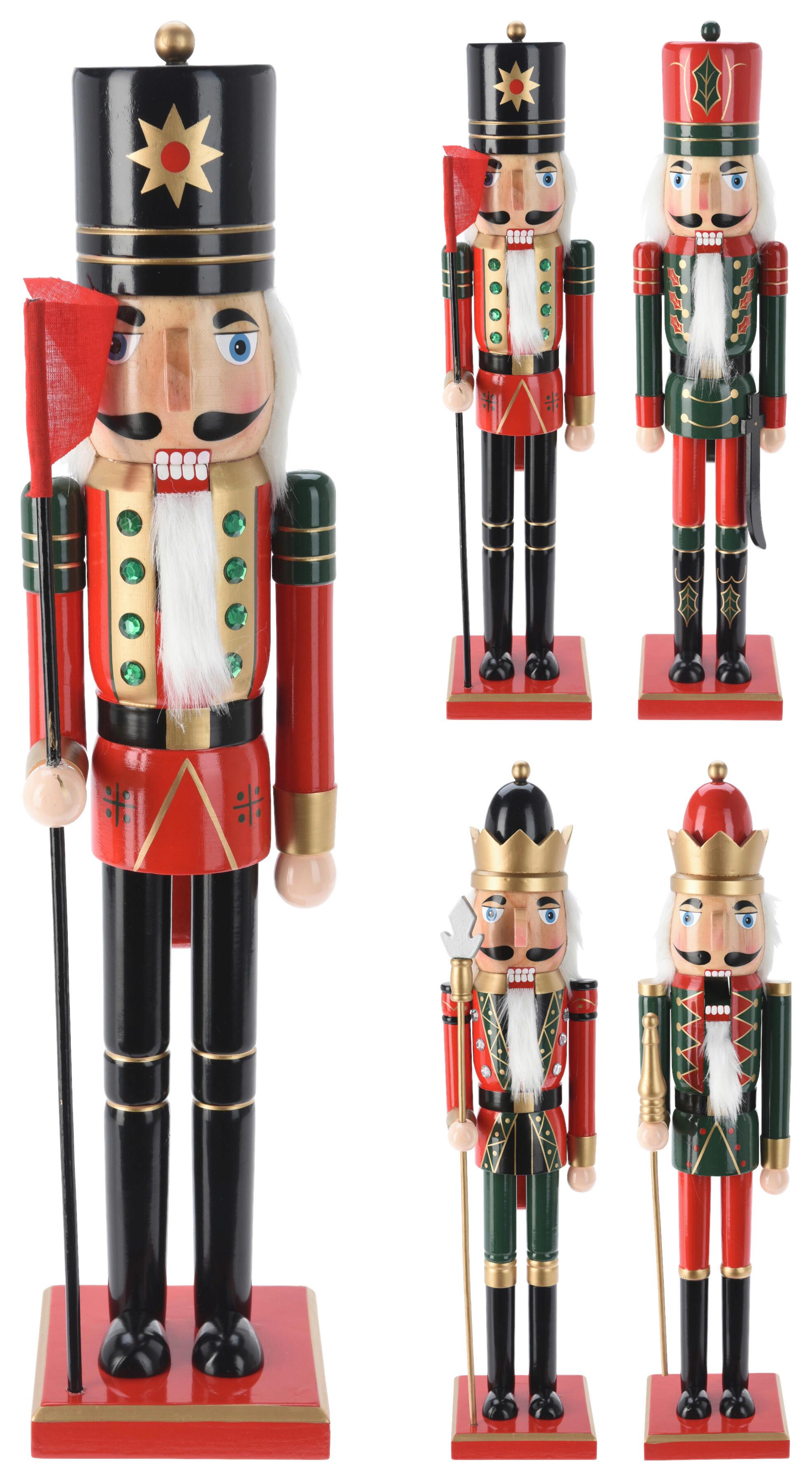 Nussknackerfigur NUTCRACKER - Multicolor, Holz (12/11/50cm)