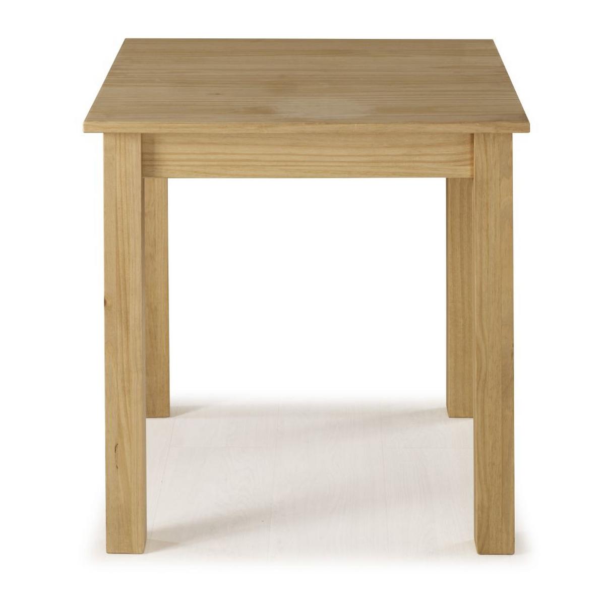 STÓŁ DO JADALNI OMEGA - kolor naturalny, Modern, drewno (70/70/75,5cm) - Livetastic
