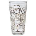 Kaffeeglas Rocco aus Glas ca. 390ml - Klar/Braun, KONVENTIONELL, Glas (0.39l) Kaffeeglas Rocco aus Glas ca. 390ml - Klar/Braun, KONVENTIONELL, Glas (0.39l)