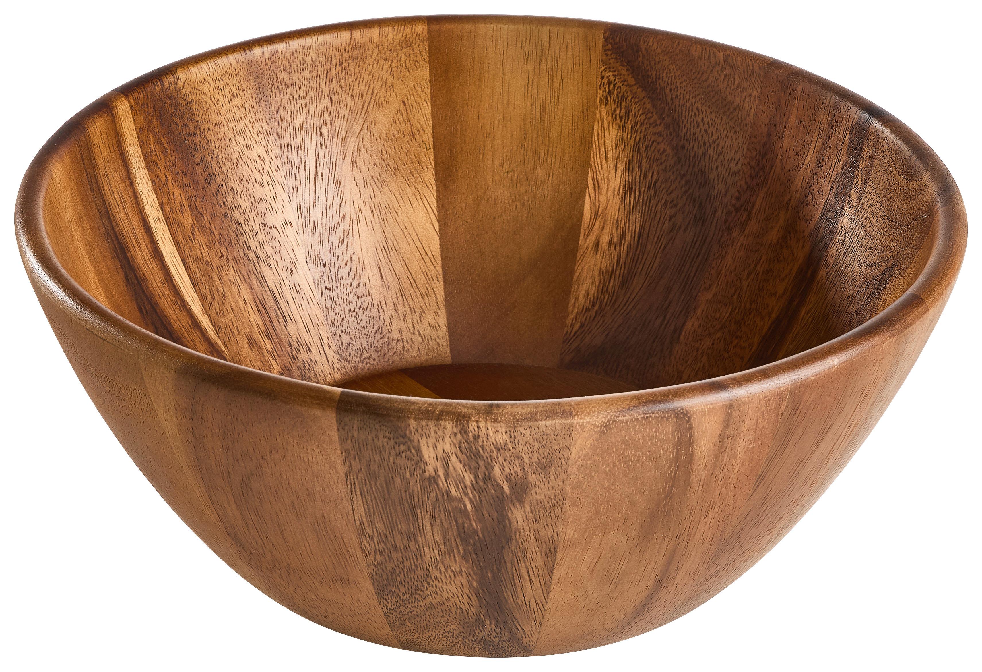 MISKA DO SAŁATY MP.6 - kolor akacjowy, Natur, drewno (30/12cm) - Homeware Profession.
