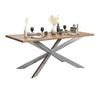 BORDSUNDERREDE NOAH - stålfärgad, Modern, metall (137/72/78cm) - Mömax