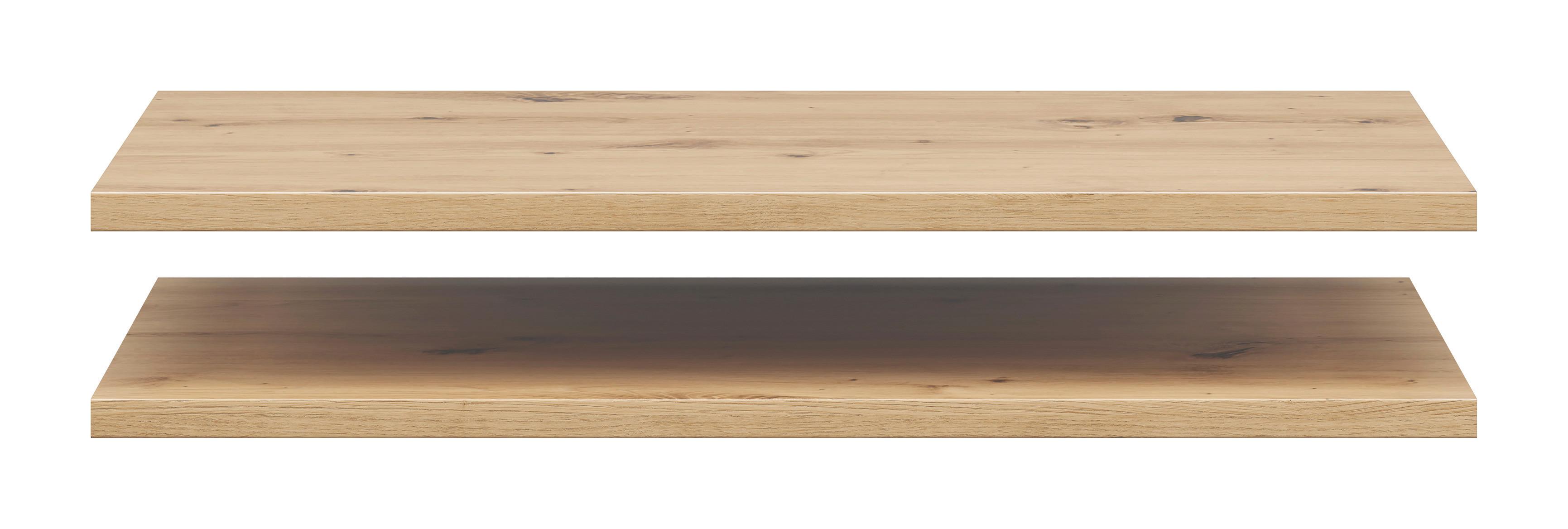 Einlegeboden Multistauraum Eiche Artisan - Eiche Artisan, MODERN, Holzwerkstoff (76,9/2,2/48cm) - Mömax