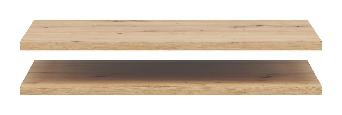 Einlegeboden Multistauraum Eiche Artisan - Eiche Artisan, Modern, Holzwerkstoff (76,9/2,2/48cm)