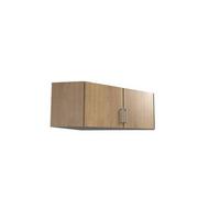 Szekrényrátét Sarokszekrényhez Click - alumínium színű/tölgyfa, Modern, műanyag/faalapú anyag (95/40/95cm)