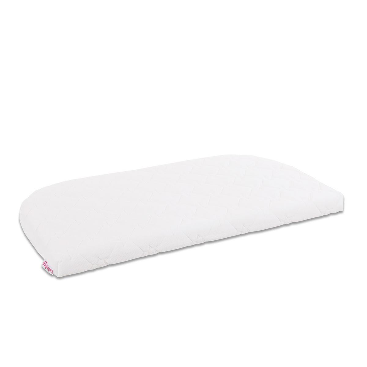 POKROWIEC NA MATERAC 160553 - biały, Basics, tkanina (89/6/49,5cm) - Babybay