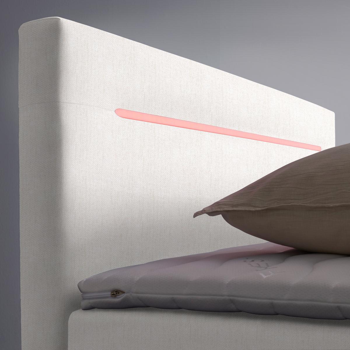 Box Krevet Jerry - crna/ecru, Konvencionalno, tekstil (100/200cm) - Modern Living