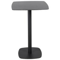 Bartisch Leo Schwarz - Schwarz, MODERN, Keramik/Metall (70/105/70cm) - Mömax