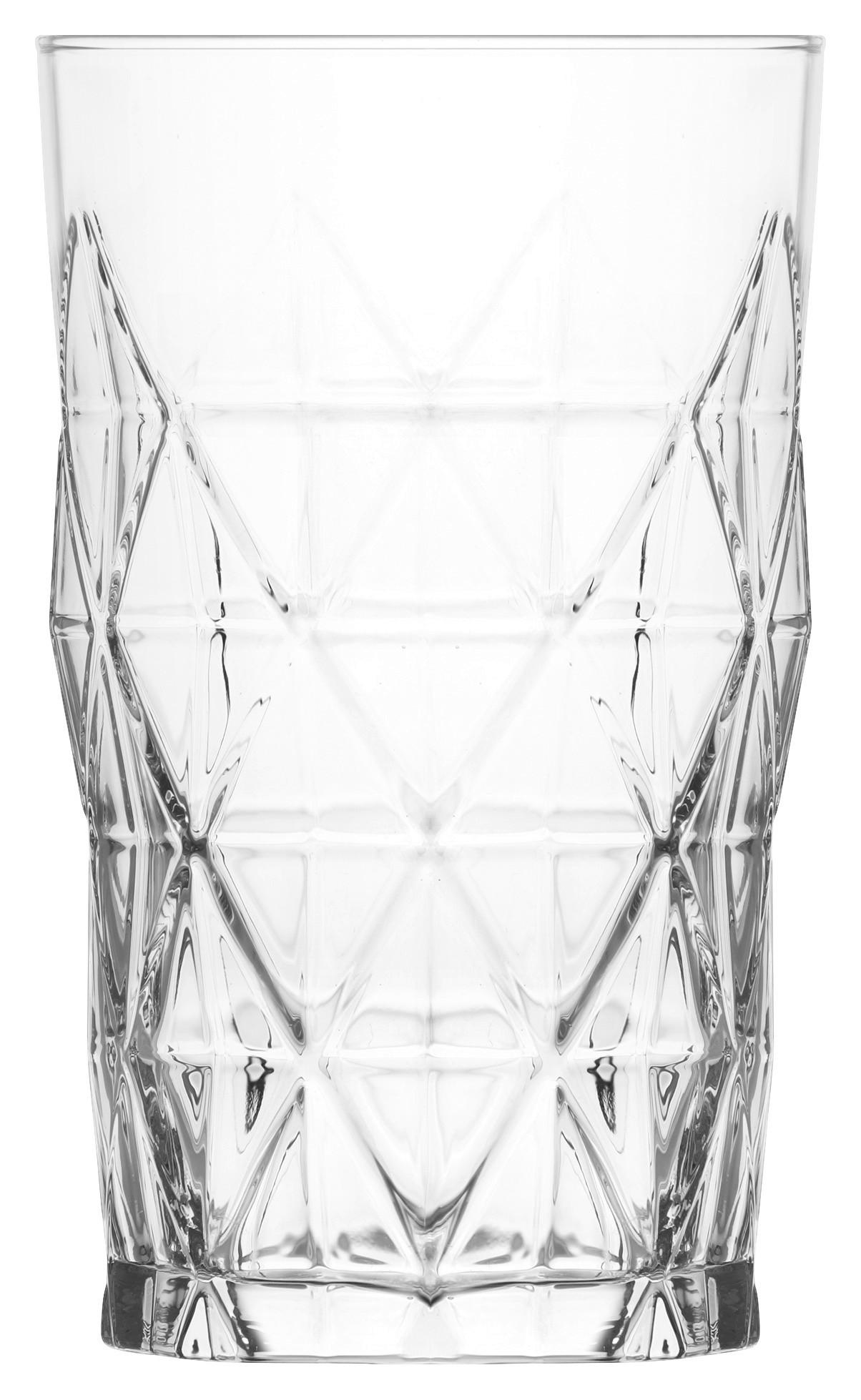 Longdrinkglas Skye in Klar - Klar, KONVENTIONELL, Glas (8,1/13,5cm) - Modern Living