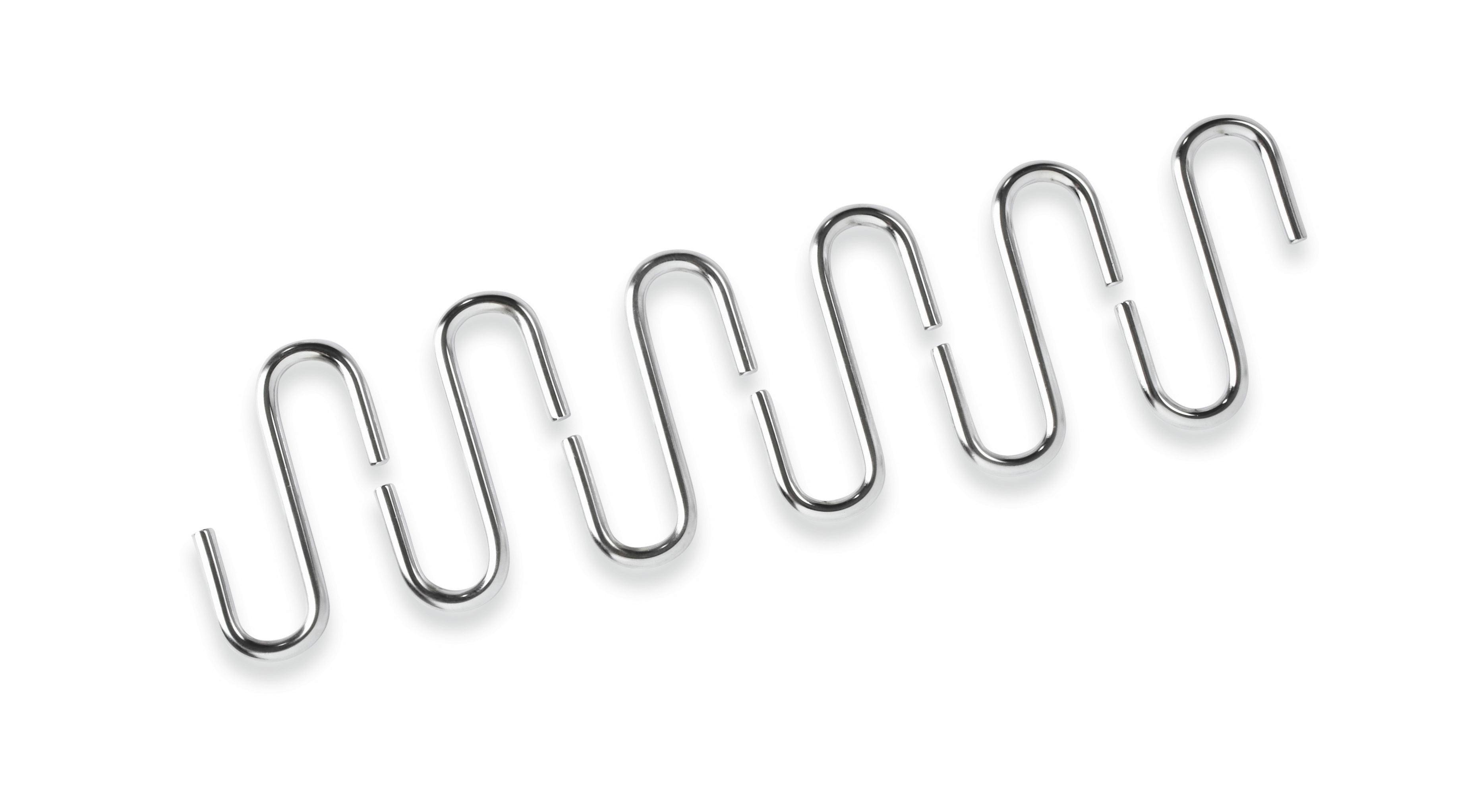 Haken Hängar aus Metall - Chromfarben, Metall (5/5/7cm) - Mömax modern living