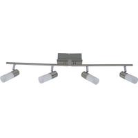 LAMPA REFLEKTOROWA LED JUPP  *SBN* - kolor chromowy, Design, metal/szkło (83,5/15,5/8cm) - Novel