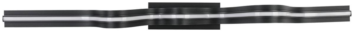 LAMPA SUFITOWA BEATRIX - czarny, Trend, tworzywo sztuczne/metal (100/8/20,5cm) - Collett's Monde