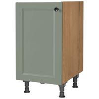 Spülenunterschrank Cascada Grün - Eichefarben/Schwarz, MODERN, Holzwerkstoff/Metall (45/87/56cm) - Nobilia
