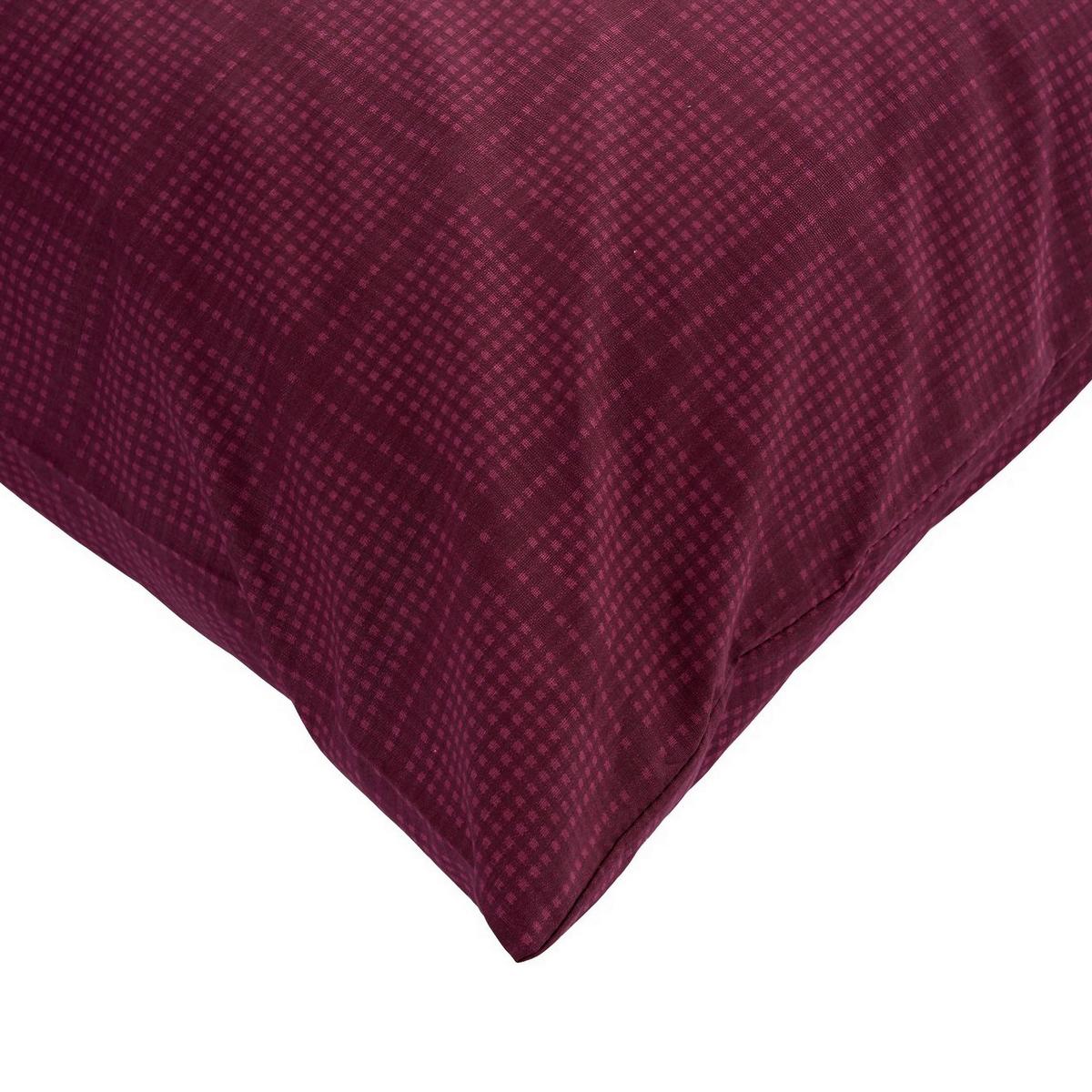 POŚCIEL FLOS - CLARET RED - czerwony, Basics, tkanina (135/200cm)