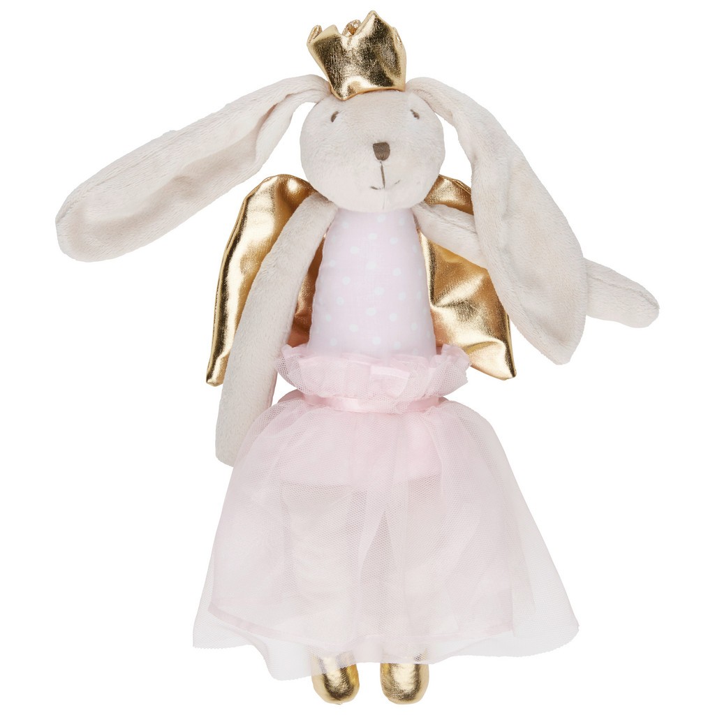 PlÃ¼schtier Bunny in Rosa/Gold ca. 36cm