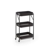 ALLZWECKWAGEN KLEINMÖBEL - Schwarz, Design, Metall (44/78/31cm) - MID.YOU