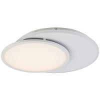 Led-deckenleuchte Clarence Max. 23 Watt - Weiss, Modern, Kunststoff/Metall (52/45/5cm) - Premium Living