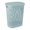 Wäschetonne Arne Blau ca. 58l - Blau, Modern, Kunststoff (47,5cm)