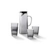 SET DE VERRES BLACK - gris, KONVENTIONELL, verre - Mömax
