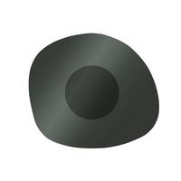 Stolić Murphy - crna, Moderno, staklo/metal (86/76/40cm) - Premium Living
